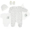Trousseau naissance blanc 0 mois