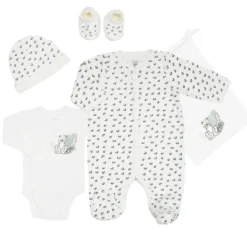 Trousseau naissance blanc 0 mois