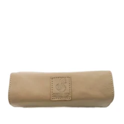 Trousse bijoux cuir emma beige