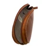 Trousse cuir twisty havane
