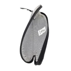 Trousse cuir twisty noir