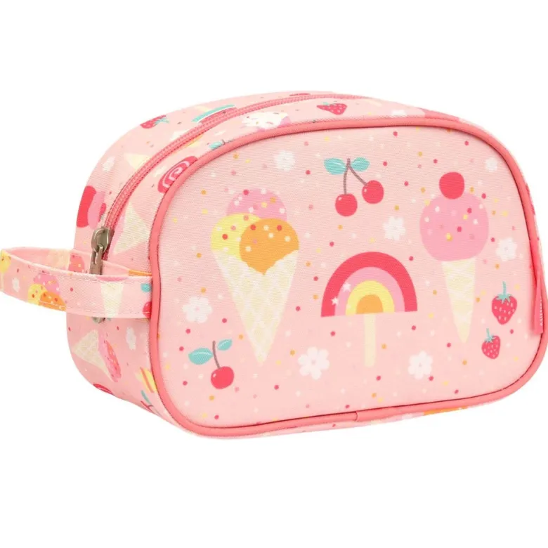Trousse de toilette enfants - tu rose tu