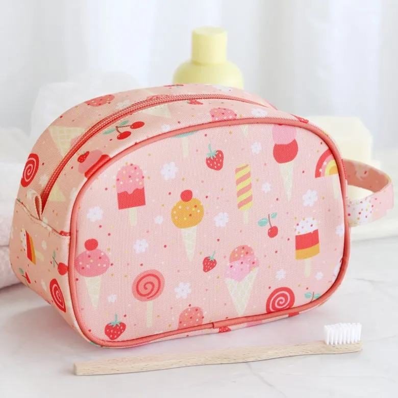 Trousse de toilette enfants - tu rose tu