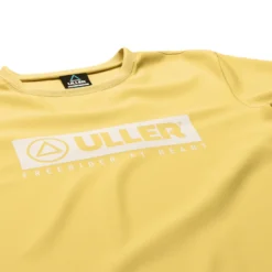 T-shirt sport enfant coton respirant uller classic jaune