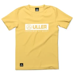 T-shirt sport enfant coton respirant uller classic jaune