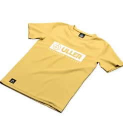 T-shirt sport enfant coton respirant uller classic jaune