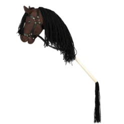 Tête de cheval à chevaucher marron