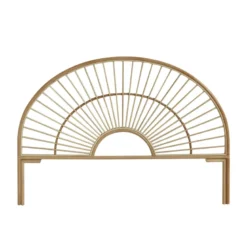 Tête de lit bohème en rotin 160 cm