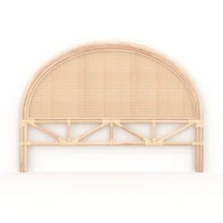 Tête de lit 140 cm en rotin et cannage - néora