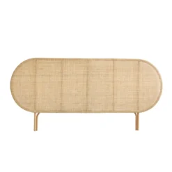 Tête de lit en rotin 180 cm