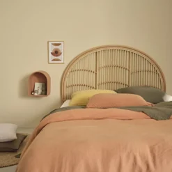 Tête de lit en rotin 140 cm