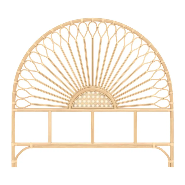 Tête de lit en rotin naturel 140 cm - alan