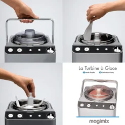 Turbine à glace gelato expert
