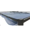 Tusa pergola autoportante 3 x 3 m en acier avec toile grise