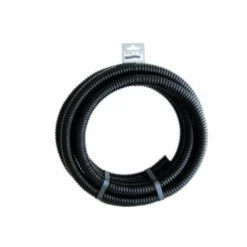 Tuyau cannelé noir 5m -diam. 40 mm