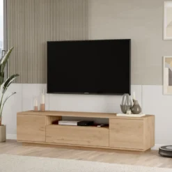 Tyro meuble tv bois 180cm