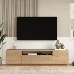 Tyro meuble tv bois 180cm
