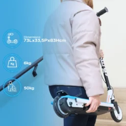 Urbanglide 55 bleu reconditionnée – trottinette électrique adulte reconditionnée
