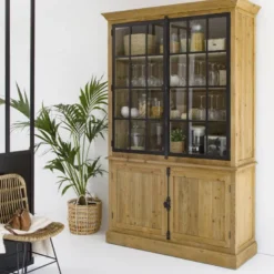 Vaisselier en bois recyclé garance