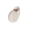 Vase coquillage en céramique texture sable forme originale