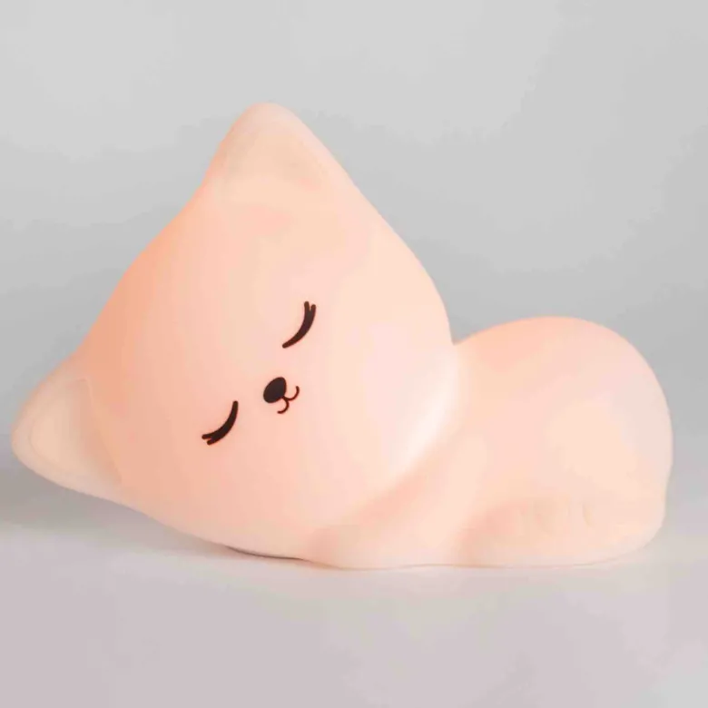 Veilleuse chaton télécommande stella
