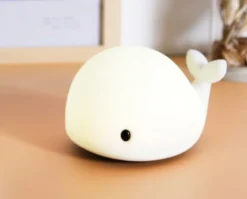 Veilleuse lil'baleine blanche