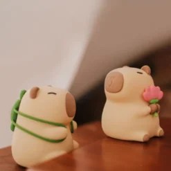 Veilleuse rechargeable capybara fleuriste