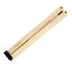 Éventail pliant rond en bois FSC All You Need Is Love