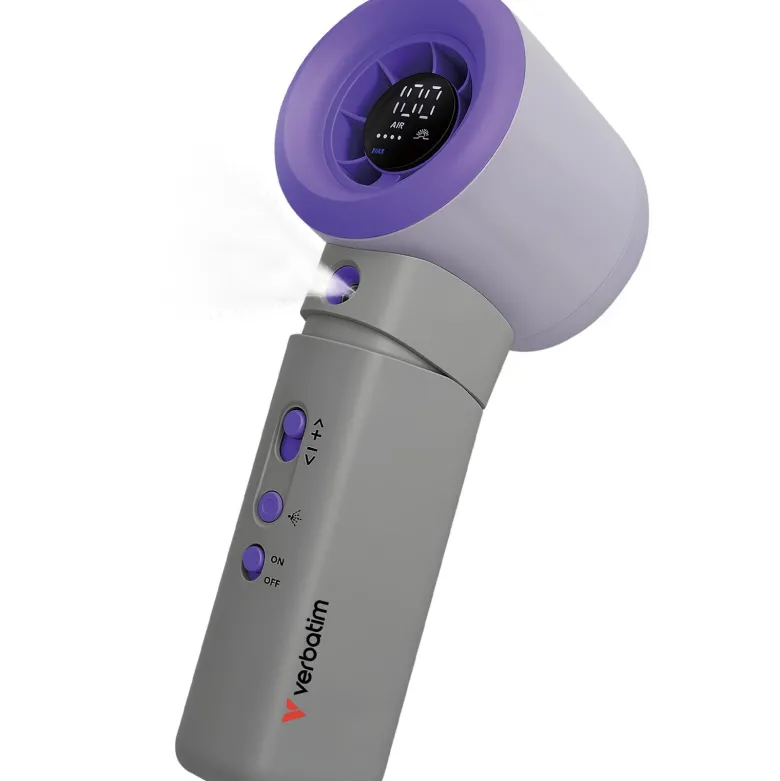 Ventilateur brumisateur portable rechargeable Cool 'n' Go Aqua Breeze