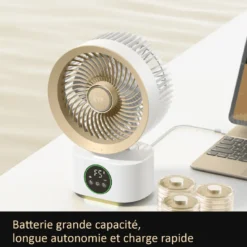 Ventilateur intelligent portable ultra