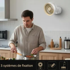 Ventilateur intelligent portable ultra