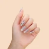Vernis autocollant love notes - manucure facile longue tenue Nude dentelle noire