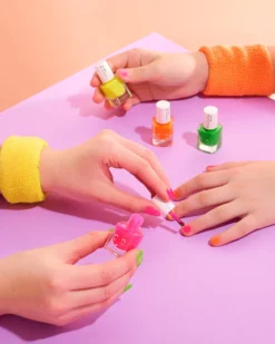 Vernis à l'eau néon orange - mangue