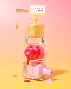 Vernis à l'eau top coat étoiles