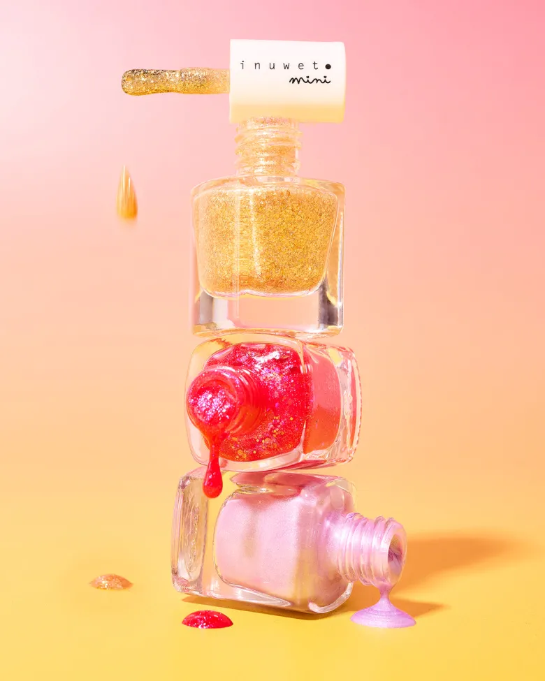 Vernis à l'eau top coat étoiles