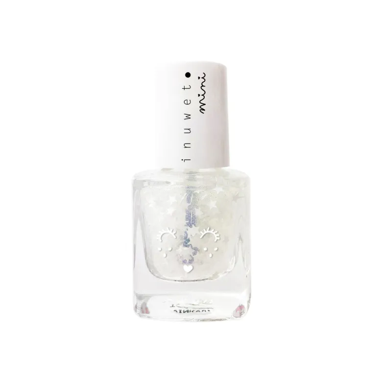 Vernis à l'eau top coat étoiles