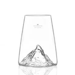 Verre design topographic matterhorn