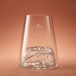 Verre design topographic : mont ventoux