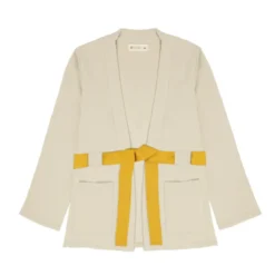Veste kimono beige S-M