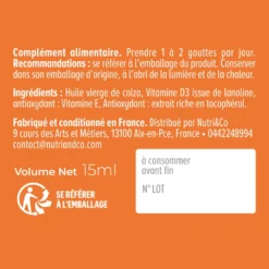 Vitamine d3 lanoline - immunité - 5 mois