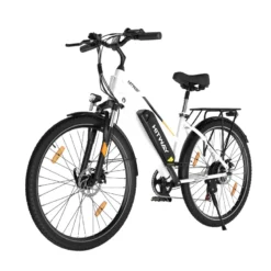Vélo électrique hitway blanc