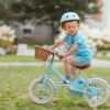 Vélo 12 pouces turquoise enfant 2-4 ans Turquoise