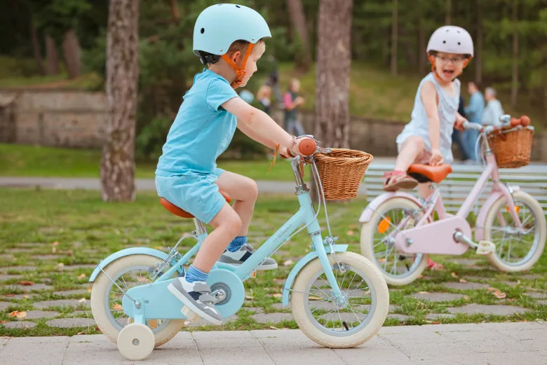 Vélo 12 pouces turquoise enfant 2-4 ans Turquoise
