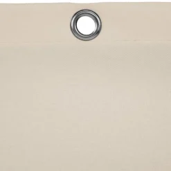 Voile d'ombrage carré 5 x 5 m 500 x 500 x 500 cm beige