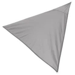 Voile d'ombrage 3.6x3.6x3.6 m gris