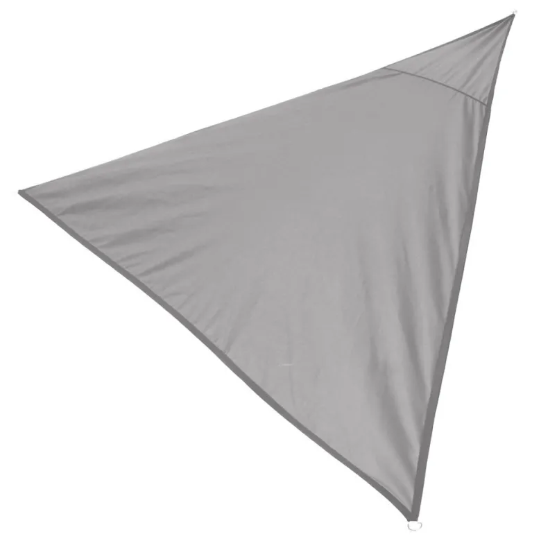 Voile d'ombrage 3.6x3.6x3.6 m gris