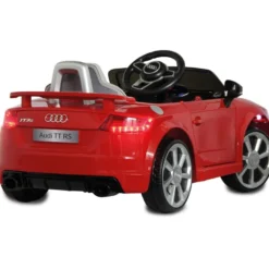 Voiture audi tt rs rouge 12v