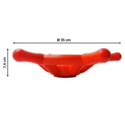 Volant bateau rouge portique