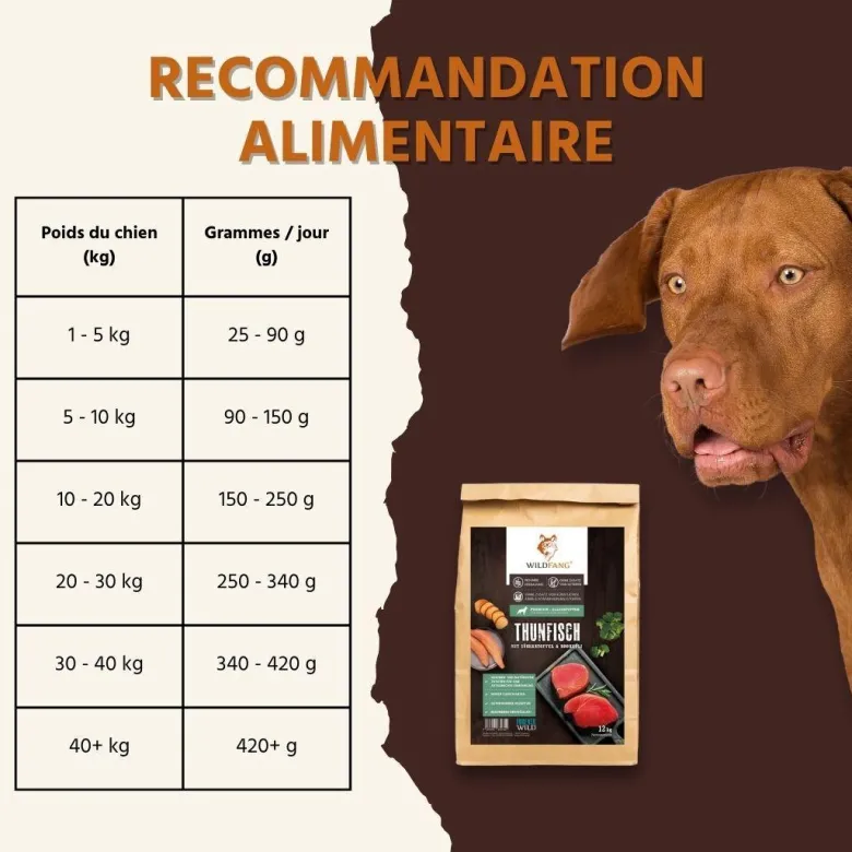 Wildfang croquettes adultes au thon - sans céréales - 2 kg