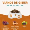 Wildfang croquettes adultes au gibier - sans céréales - 2 x 6 kg